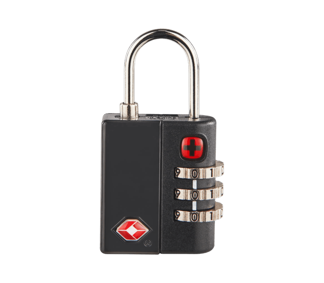 Cadenas à combinaison de 3 chiffres homologué Travel Sentry®-604563