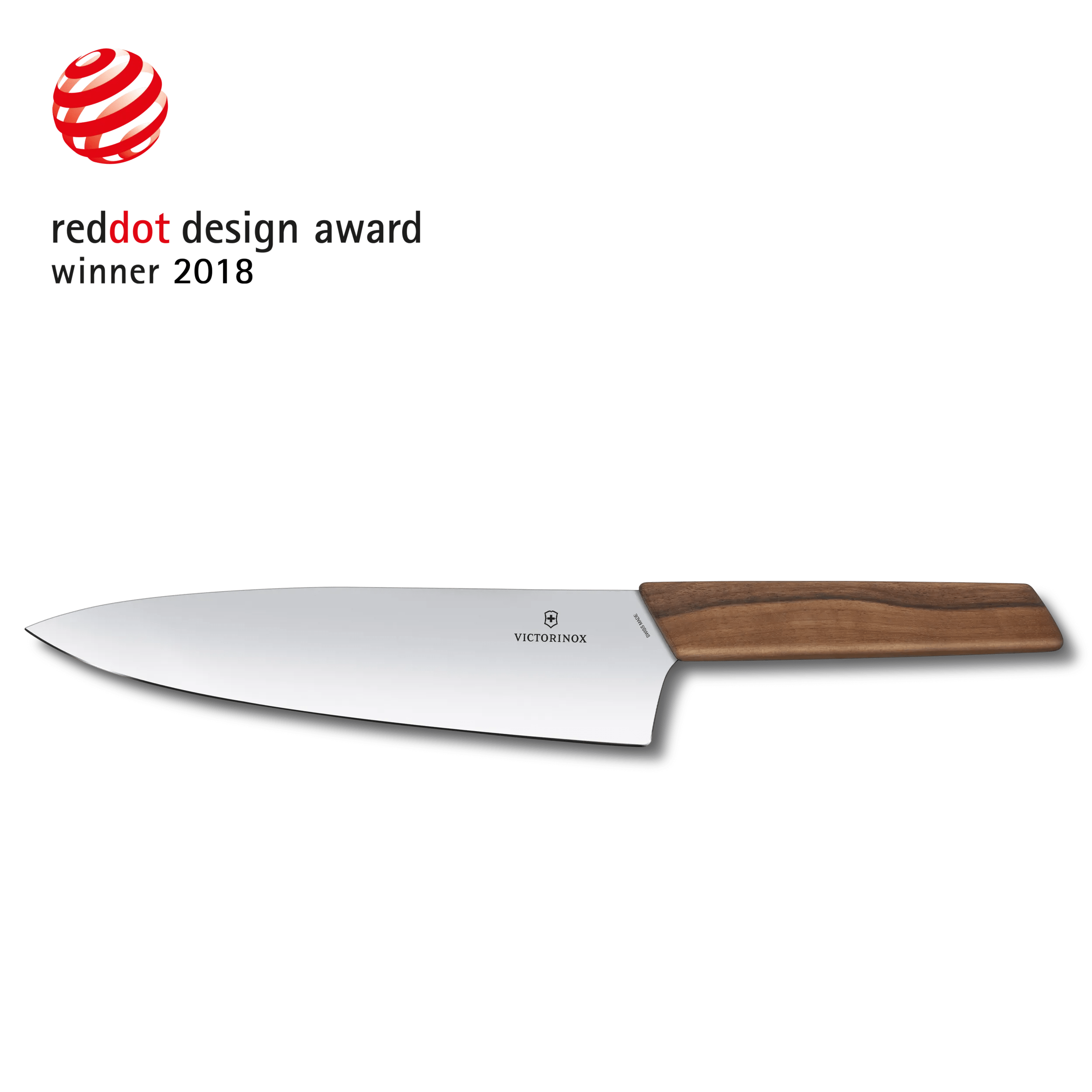 Cuchillo Victorinox Chef 20cm Ergonomico Swiss Modern Suizo Color Negro