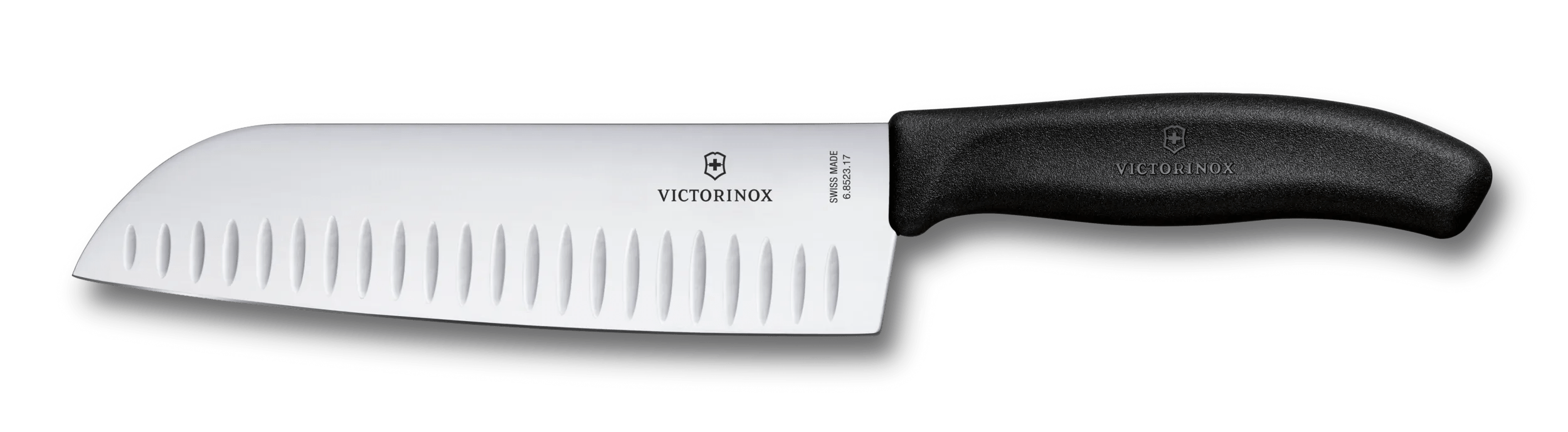 Cuchillo Santoku Swiss Classic con filo con alvéolos-6.8523.17B