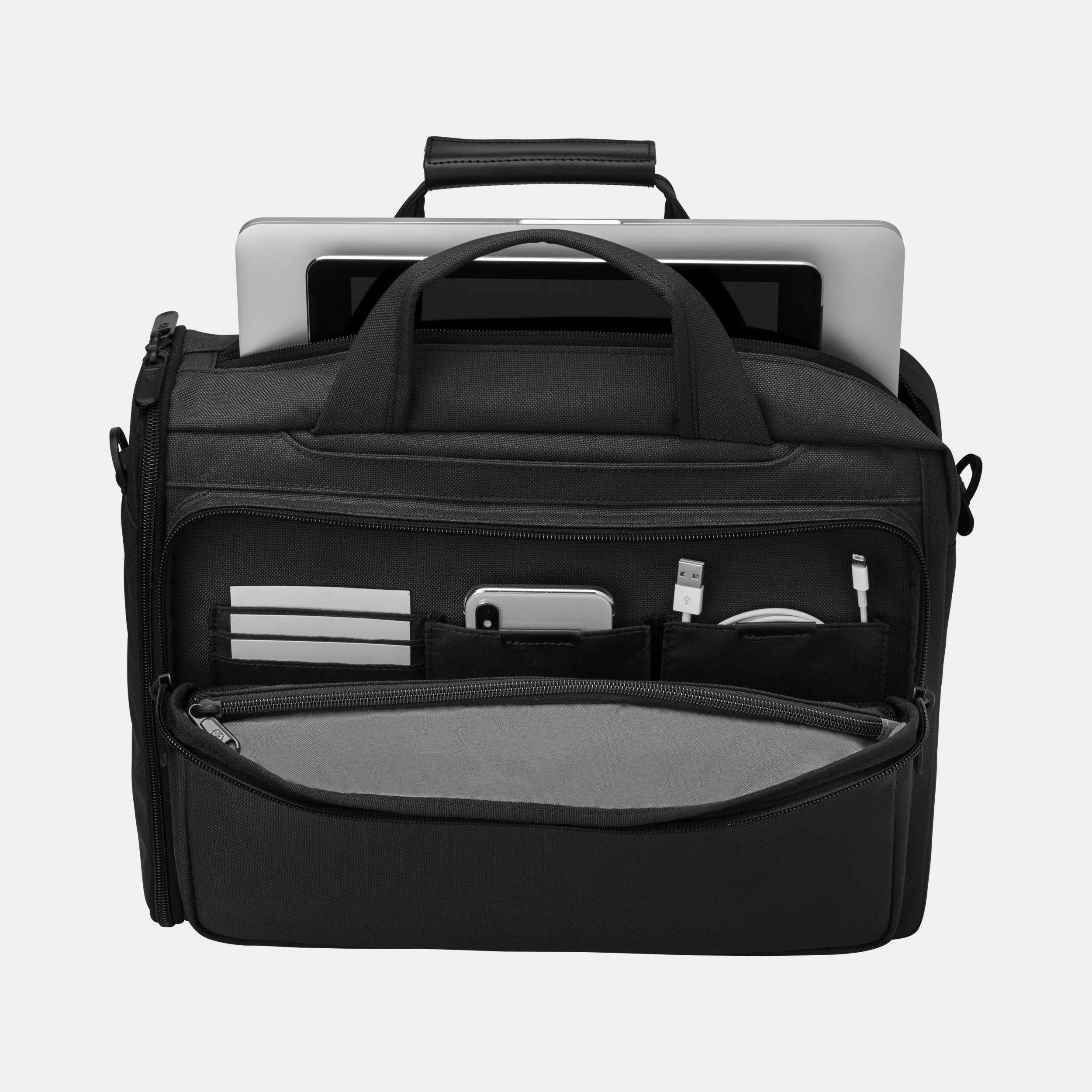 Victorinox ワークスプロフェッショナル マルチブリーフケース ブラック - 607237