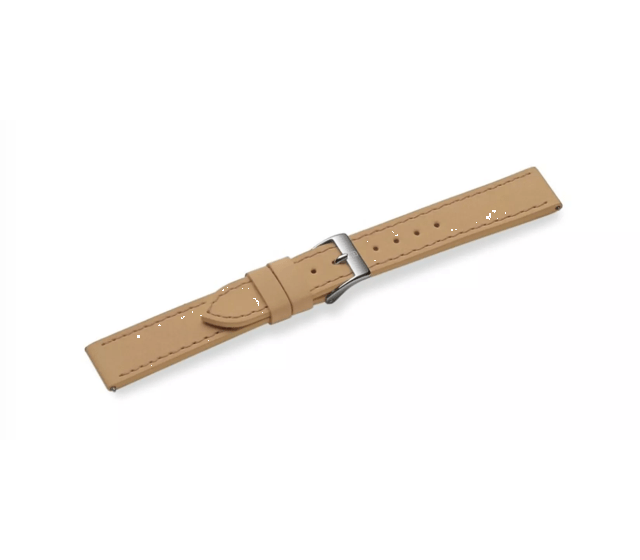 Brown leather strap with buckle-004560