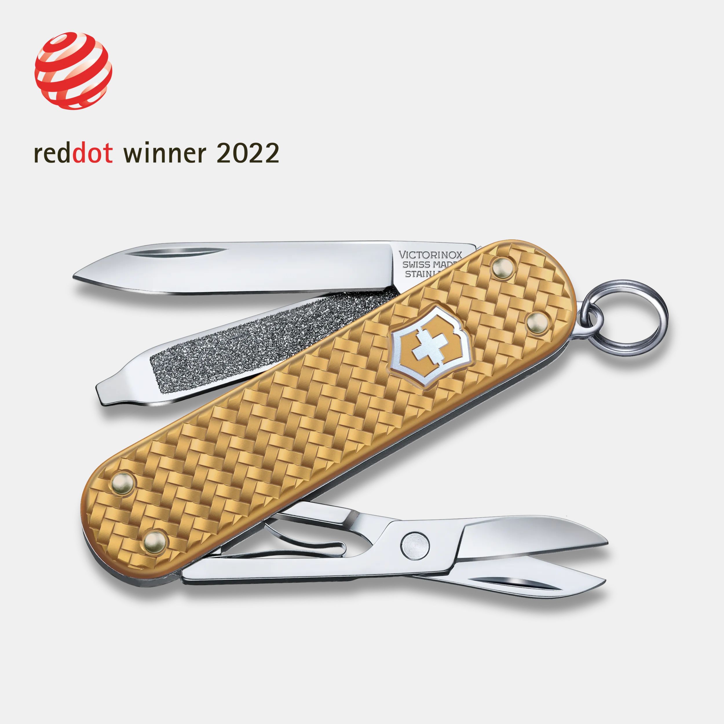 Victorinox Classic SD Precious Alox in Brass Gold 0.6221.408G