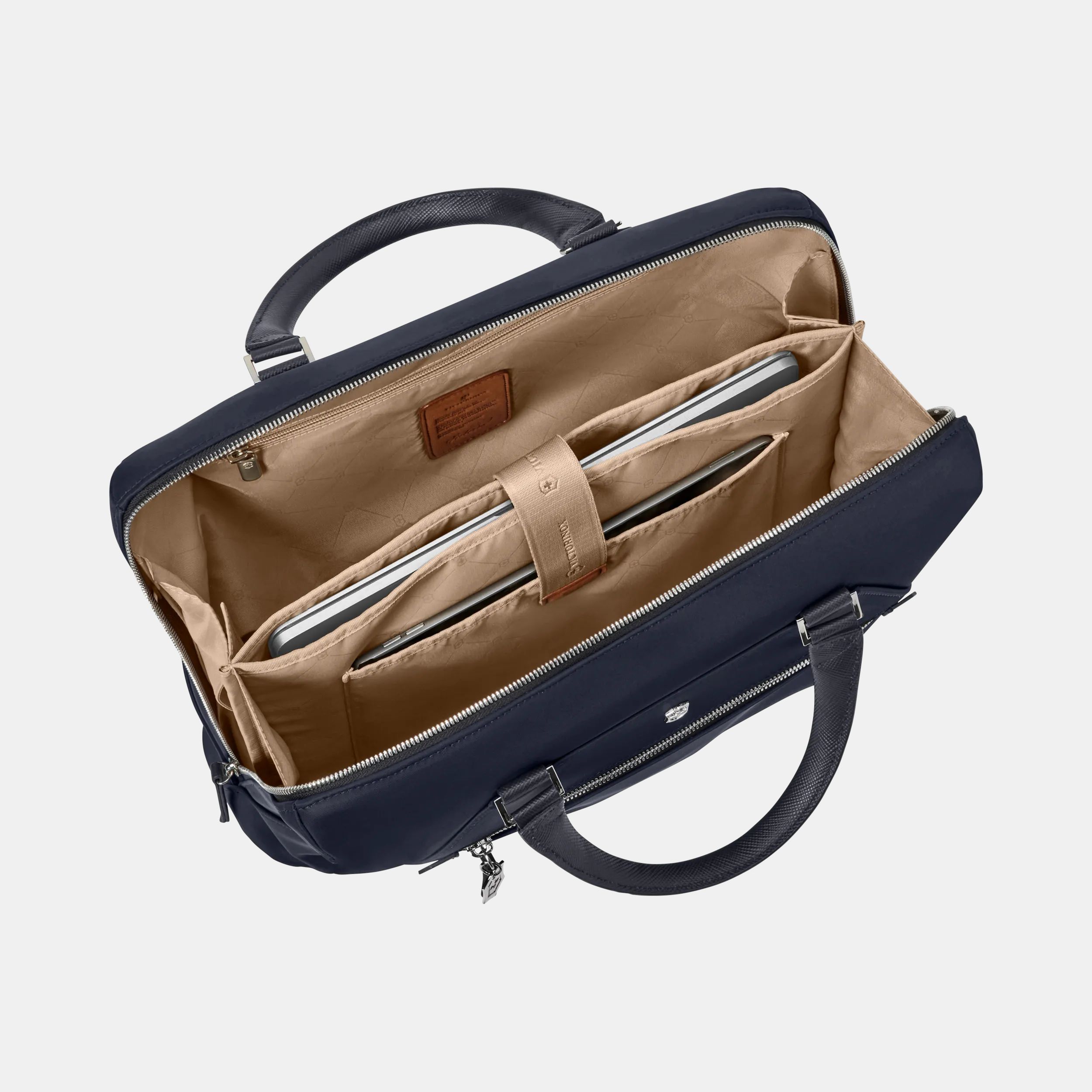 Victorinox Victoria Signature Briefcase in midnight blue