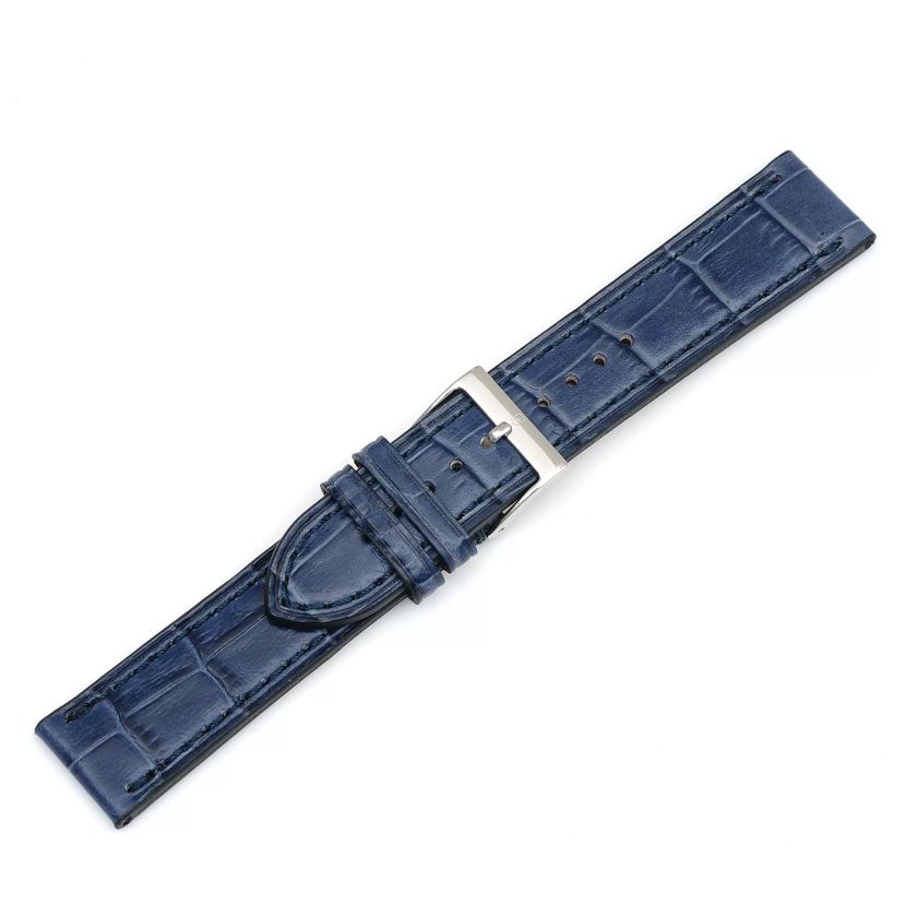 Alliance - Blue Leather Strap with Buckle-003681