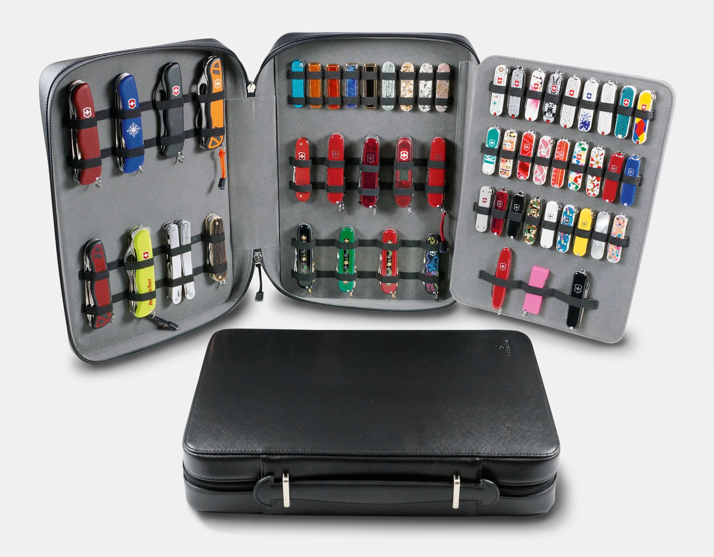 Leather Collectors and Presentation Briefcase
