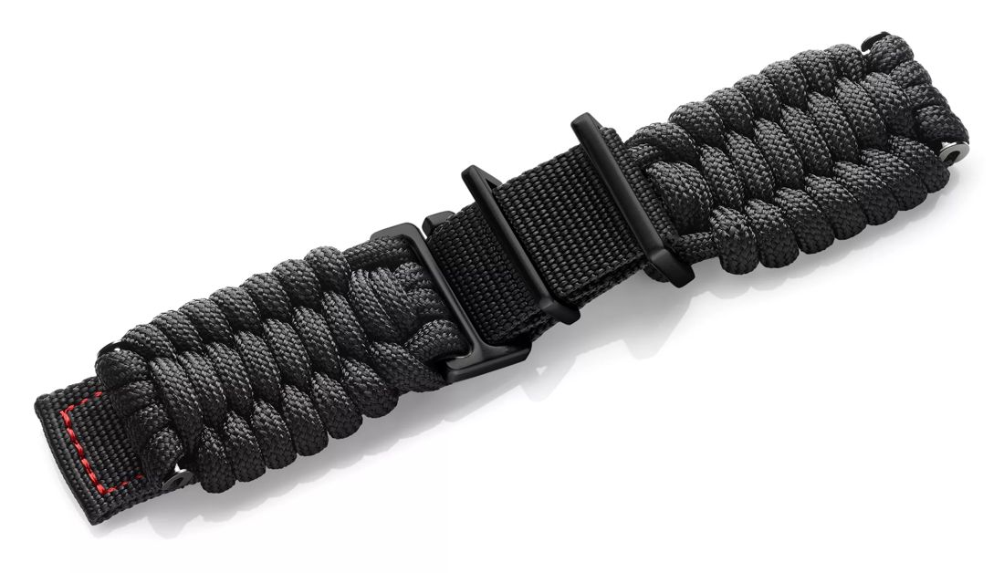 Black paracord with buckle-005754