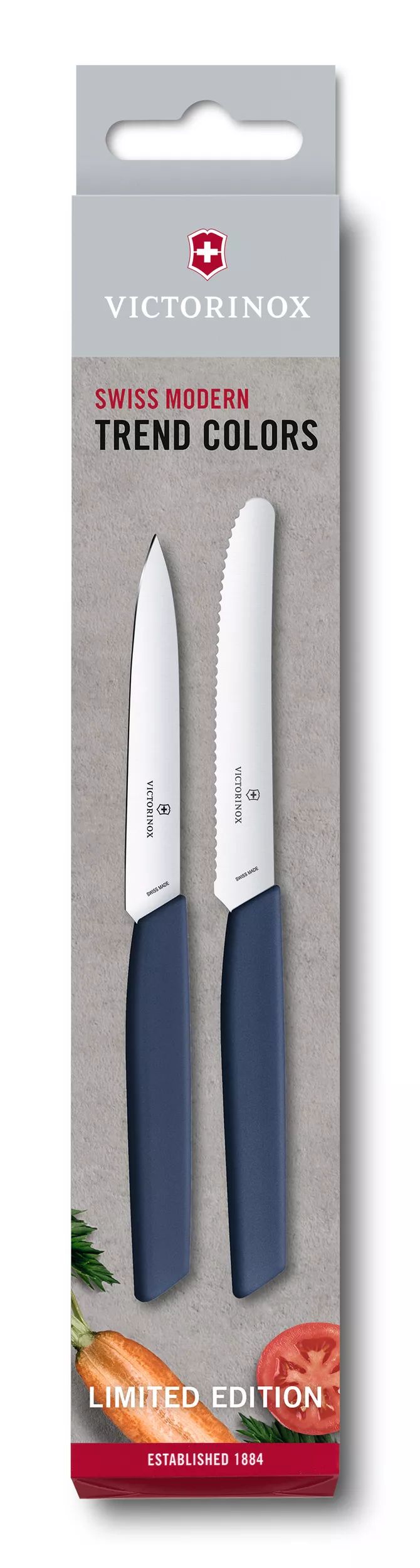 Swiss Modern Paring Knife Set, 2 pieces-6.9096.2L3