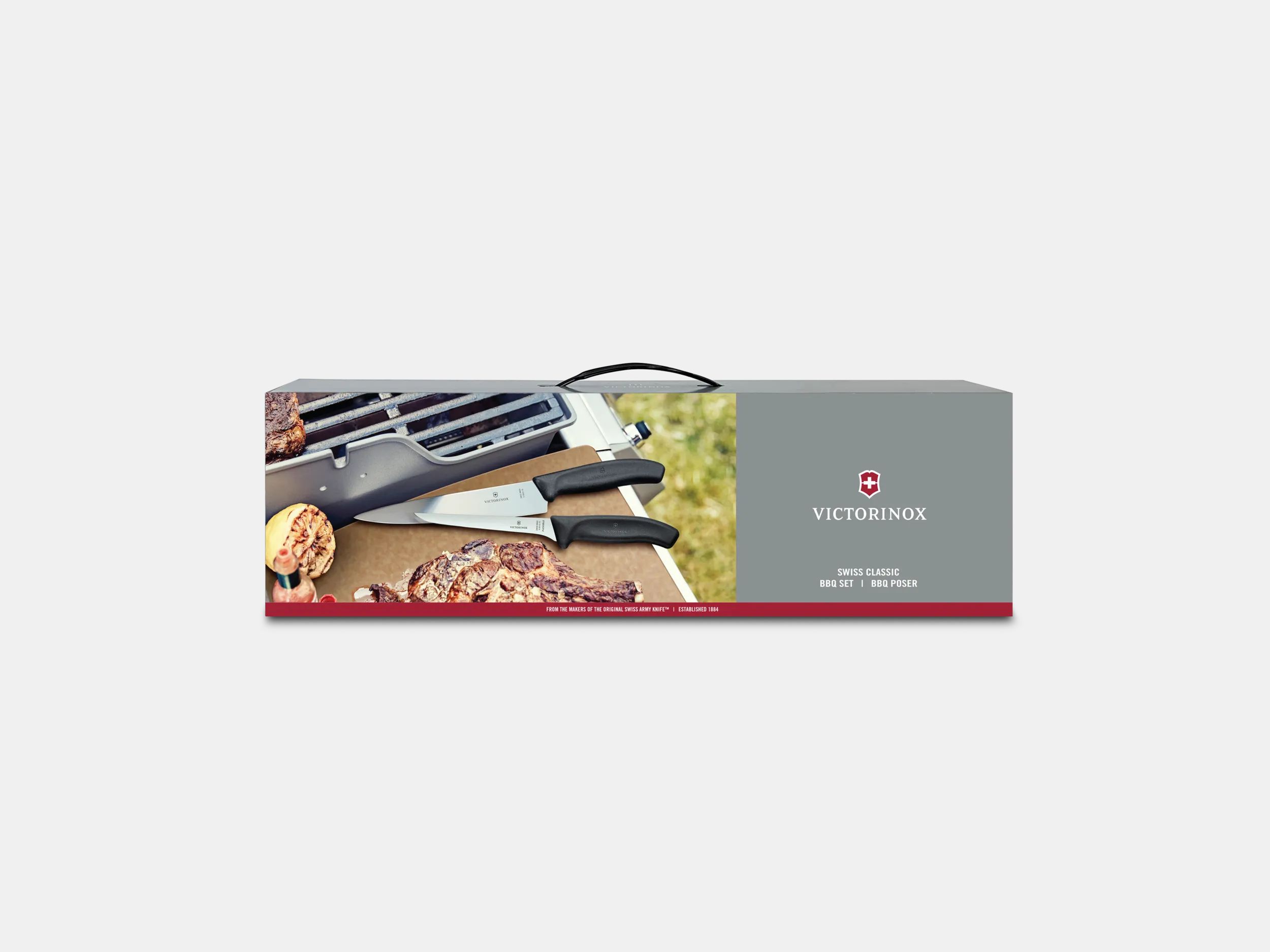 Victorinox Swiss Classic 7 Piece BBQ Set in black 7.4012.7 X1