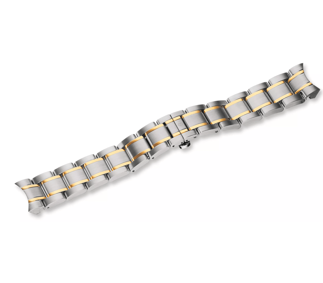 Alliance Chrono - Two-tone Stainless Steel Bracelet with clasp - 21 mm - null