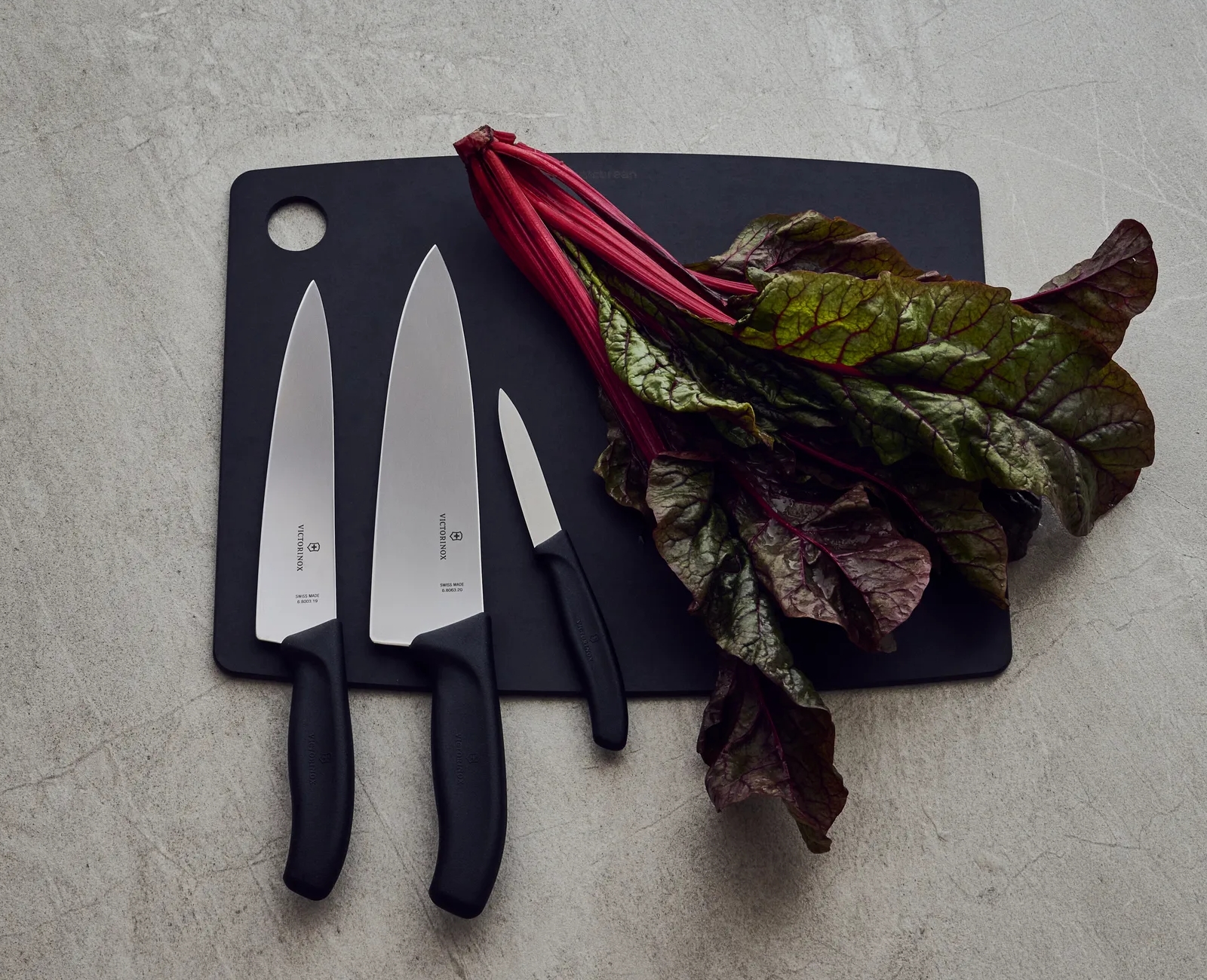 Set De 9 Couteaux De Cuisine Professionnels Rose - Bloc Inclus Avec Aiguiseur Et Ciseaux