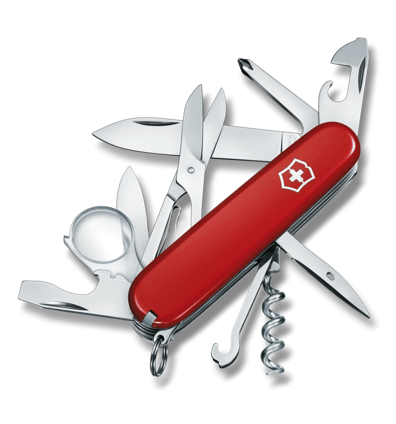 Swiss army best sale knife sizes