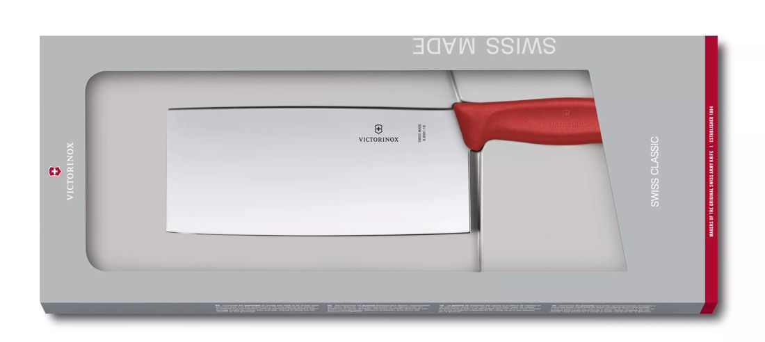 Cuchillo para chef de forma china Swiss Classic - null