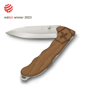 Walnut swiss army discount knife