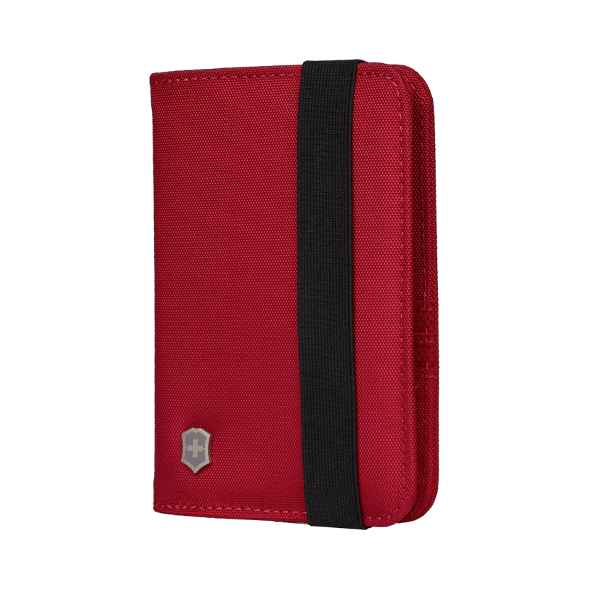 Victorinox tui pour passeport avec protection RFID en rouge 610607