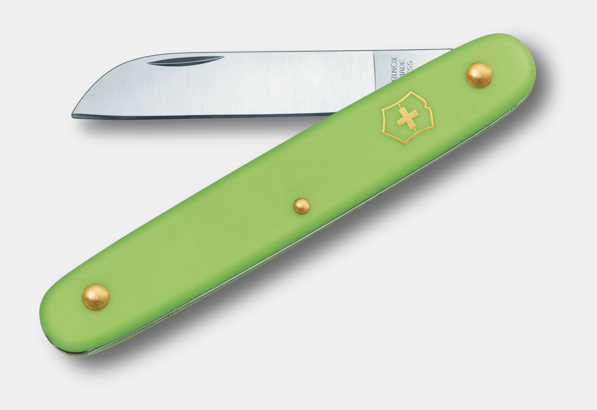 Victorinox Floral Knife in light green 3.9050.47B1