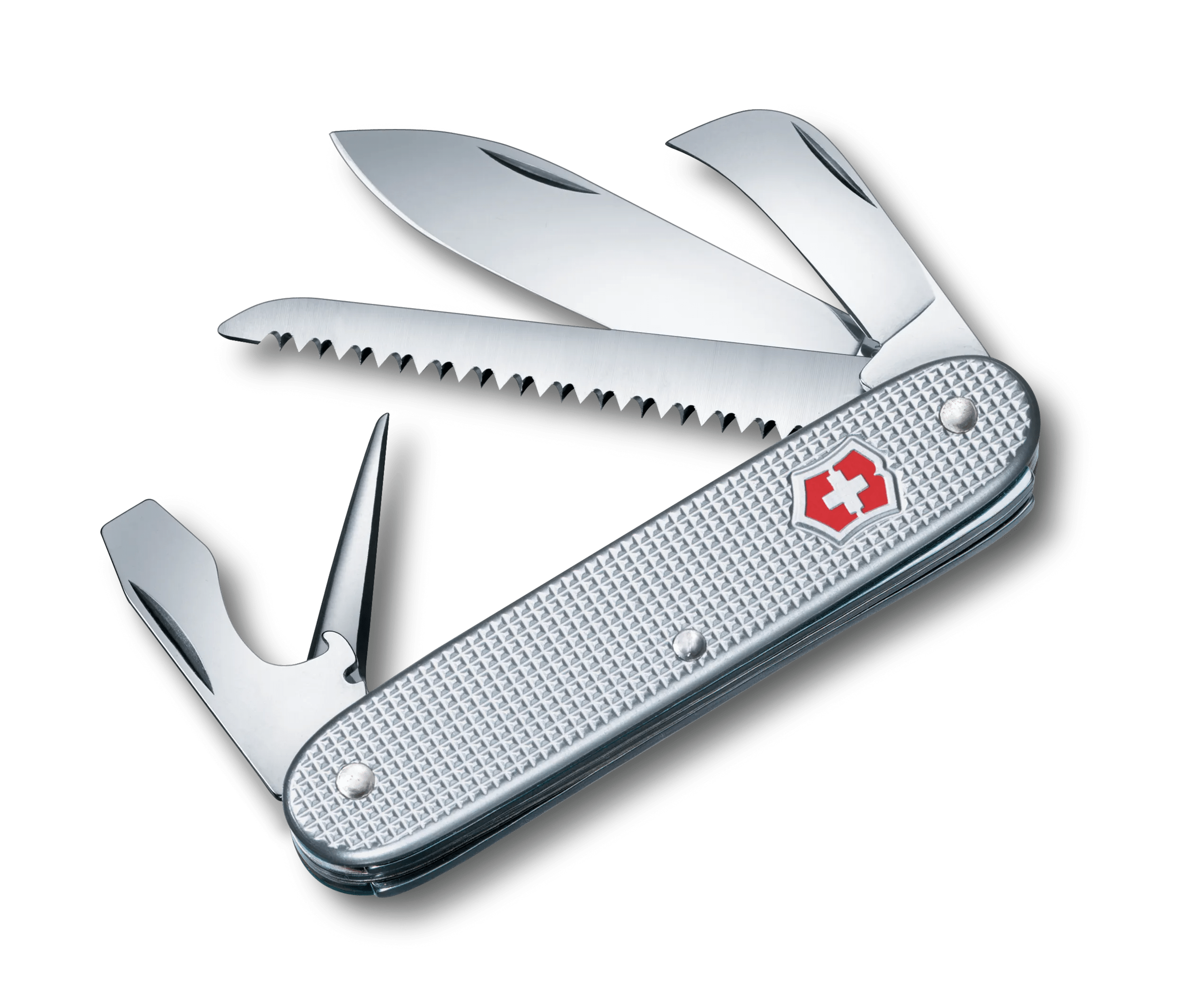 Victorinox Swiss Army 1 Folding Knife Silver Alox - Smoky Mountain Knife  Works