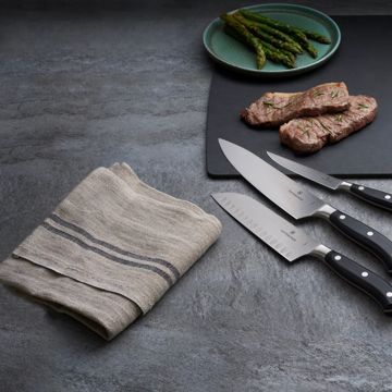 Victorinox Swiss Army Cuchillo de chef totalmente forjado, cubiertos  excepcionales, hoja de 10 pulgadas