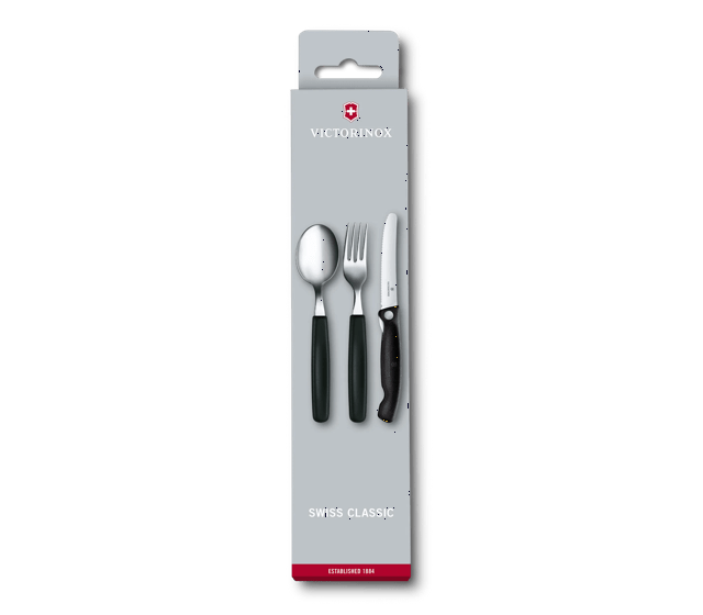 Swiss Classic Paring Knife, Fork and Spoon Set-6.7192.F3