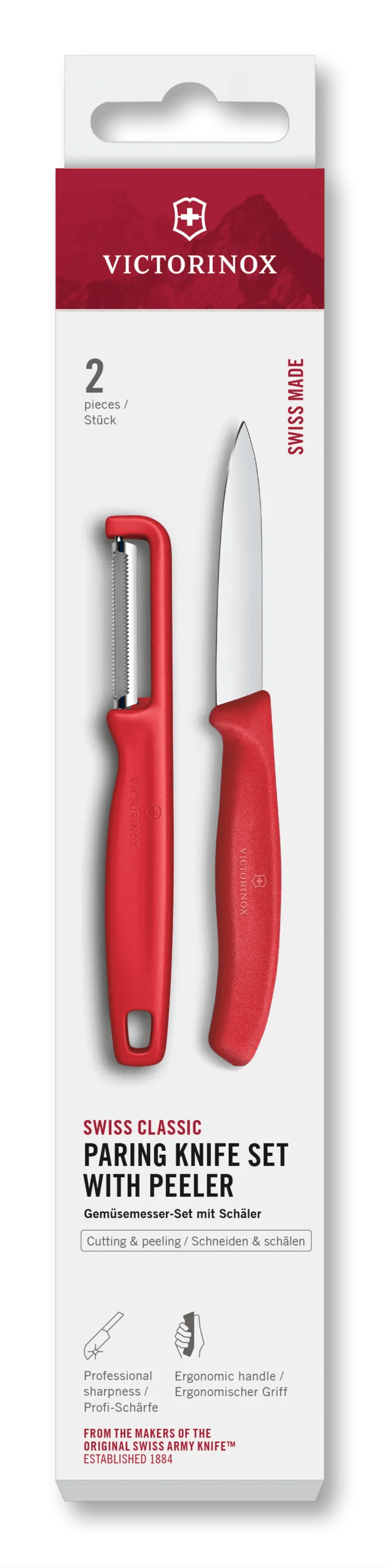 Victorinox (USA) Swiss Classic Paring Knife Set with I-Peeler