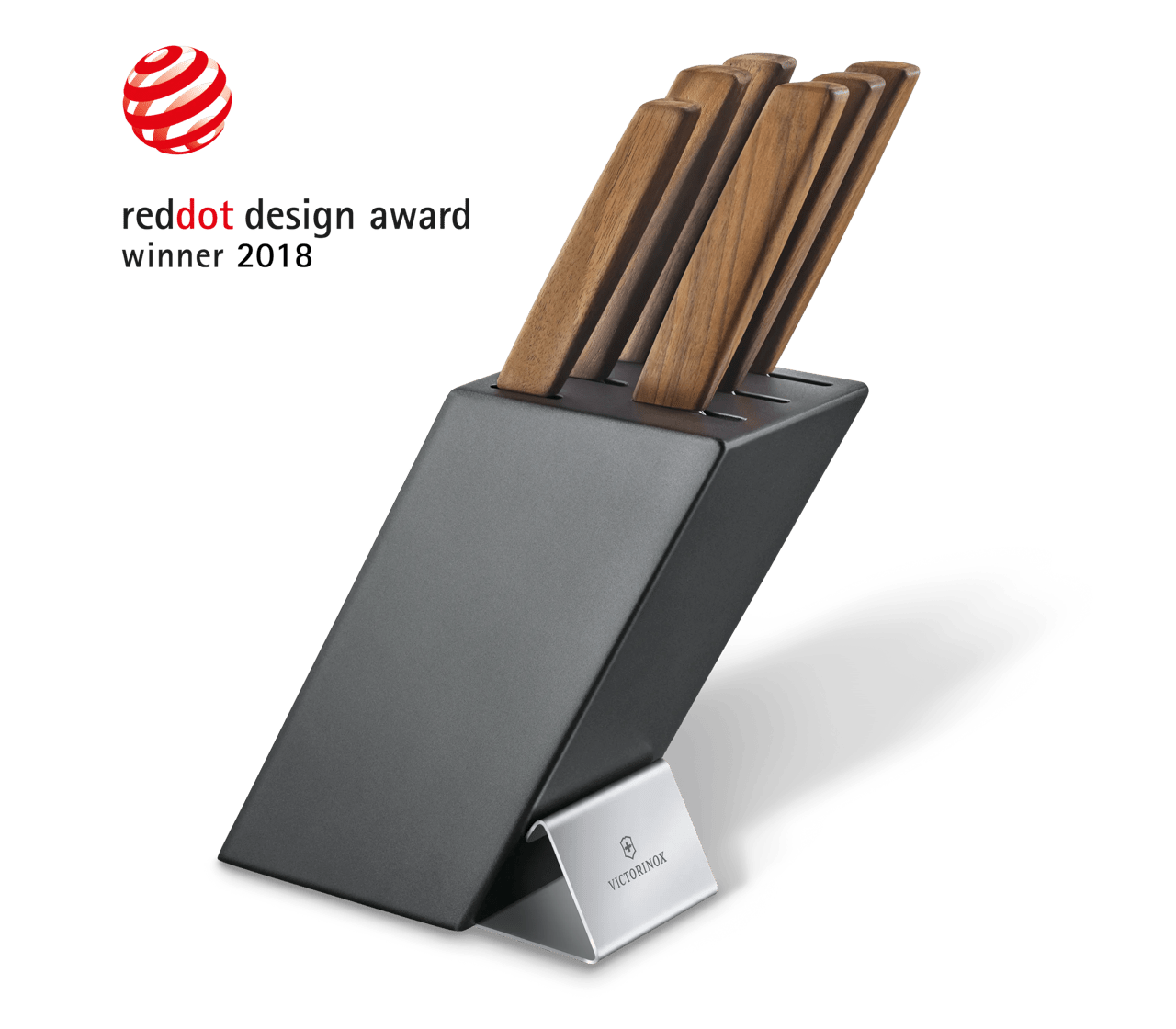 Modern Knife Block, 6 Pieces - null