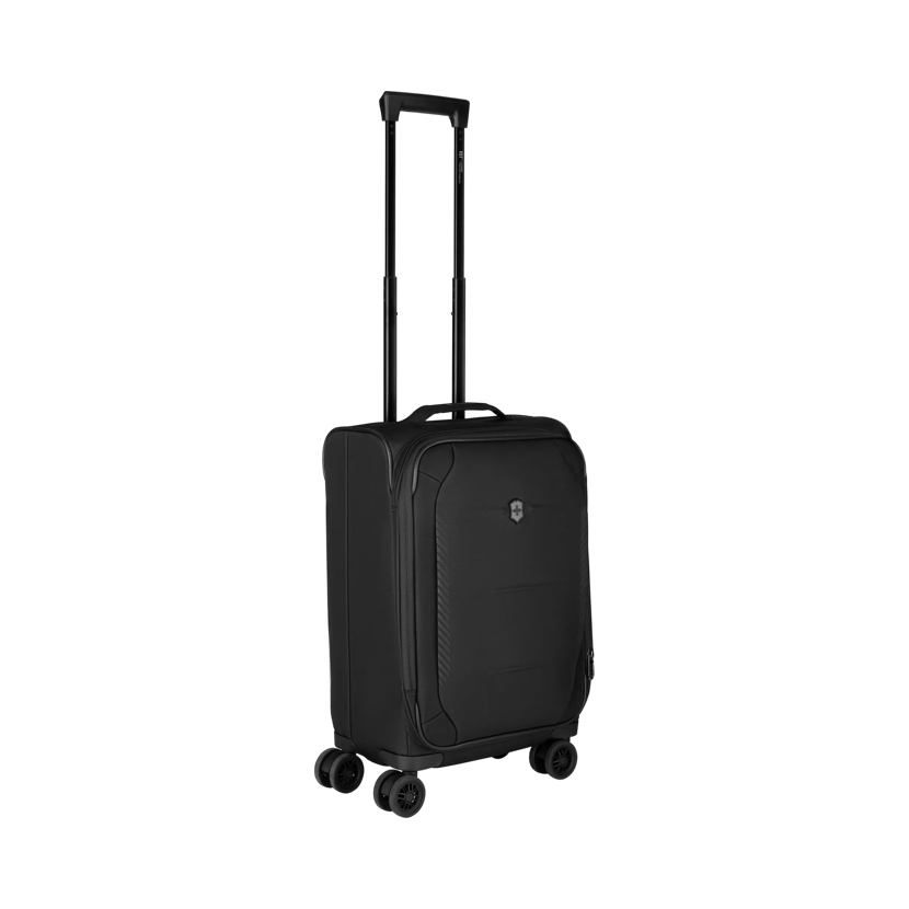 Victorinox Crosslight Frequent Flyer Softside Carry-On in black 