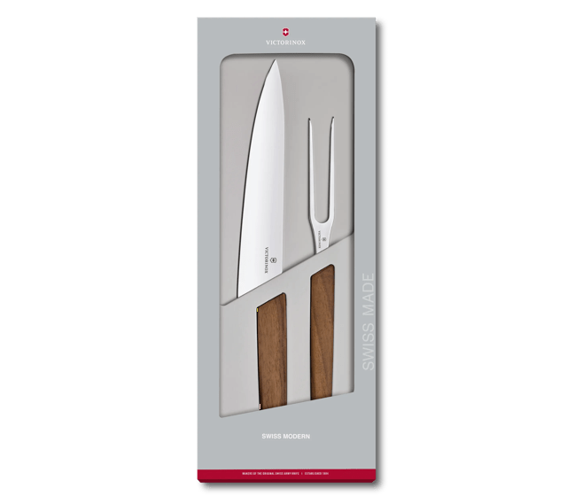 Swiss Modern Carving Set, 2 pieces-6.9091.2