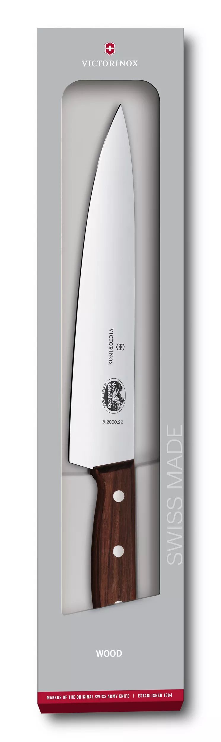 Wood Chef&rsquo;s Knife - null