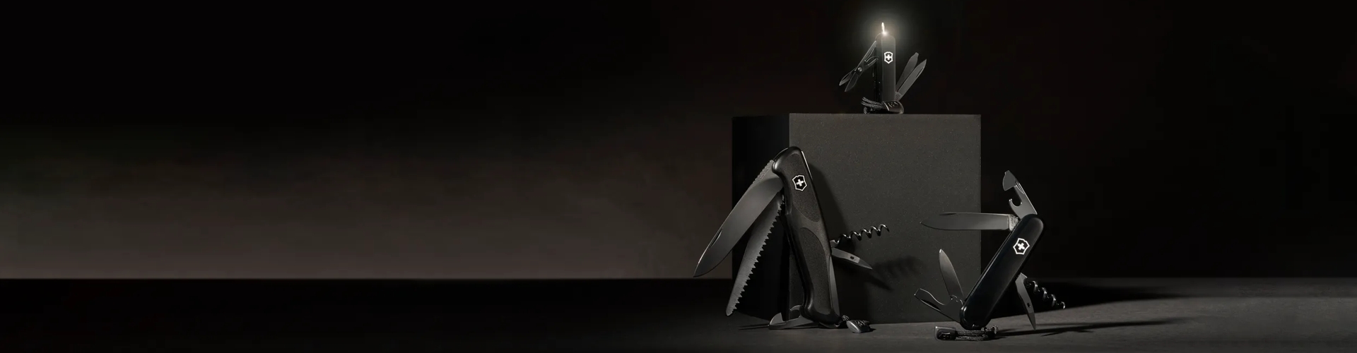 Black Swiss Army Knives