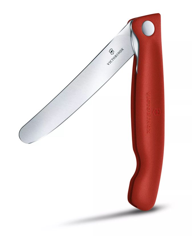 Cuchillo para Verdura Puntiagudo 10 Cm Victorinox® Rojo