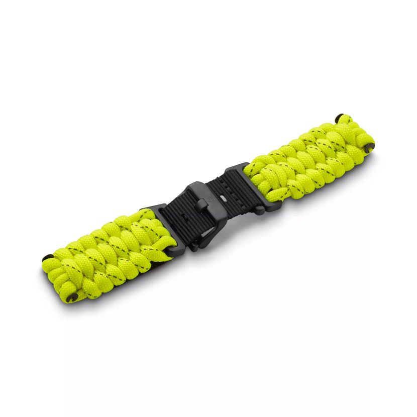 Yellow paracord strap with buckle-005884.9