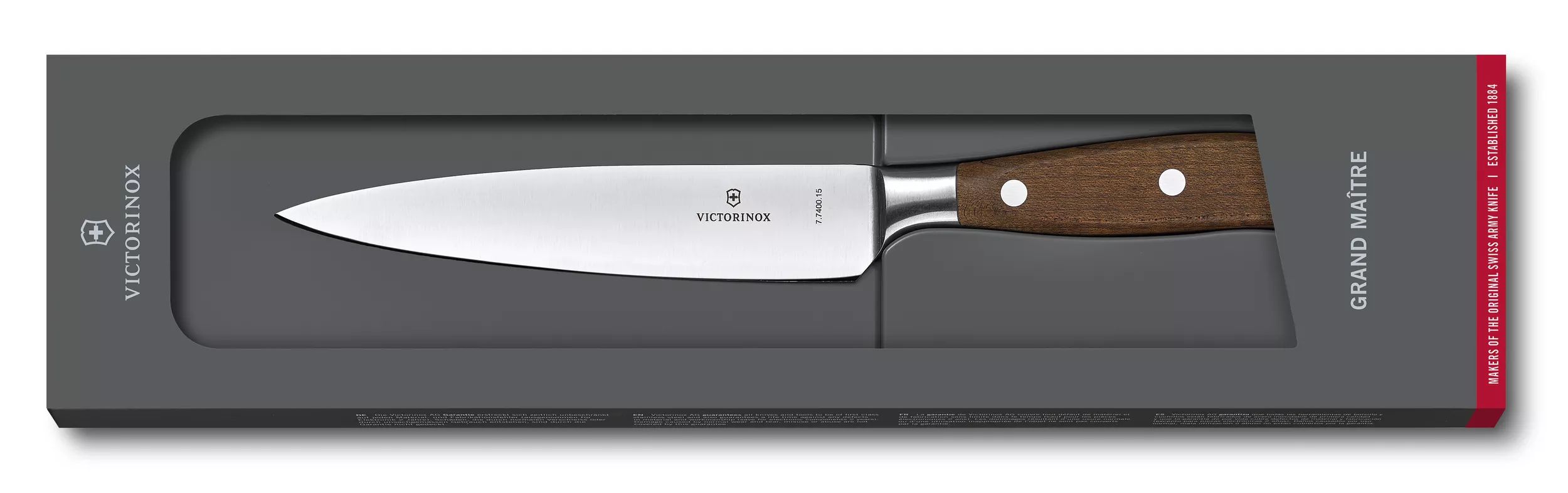 Grand Ma&icirc;tre Wood Chef&rsquo;s Knife  - 7.7400.15G