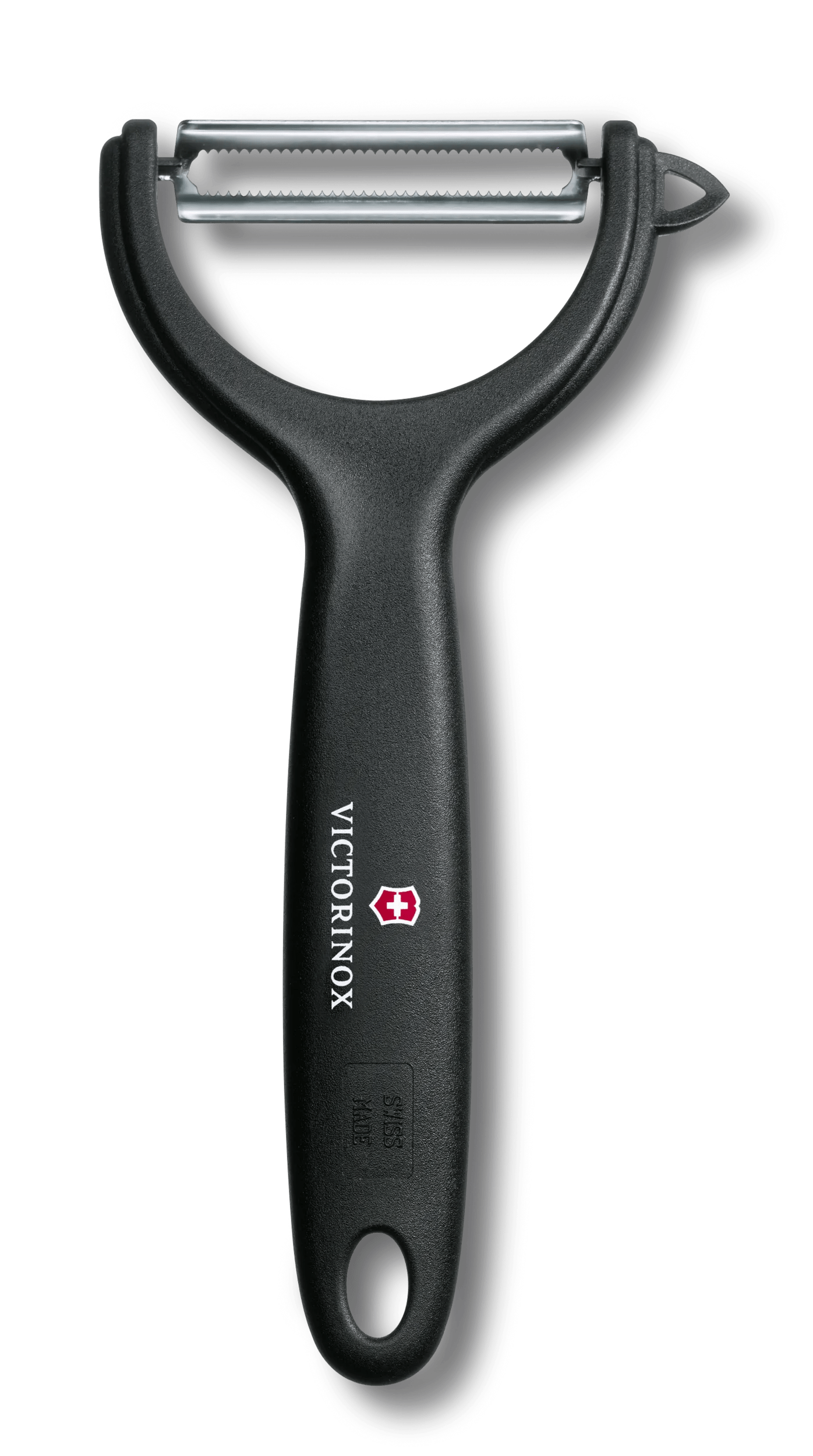  Victorinox 7.6079.1 Pelador de cocina de tomate y kiwi para  pelar frutas y verduras firmes con facilidad con una cuchilla de borde  micro dentado en rojo, 6.9 pulgadas : Hogar y Cocina