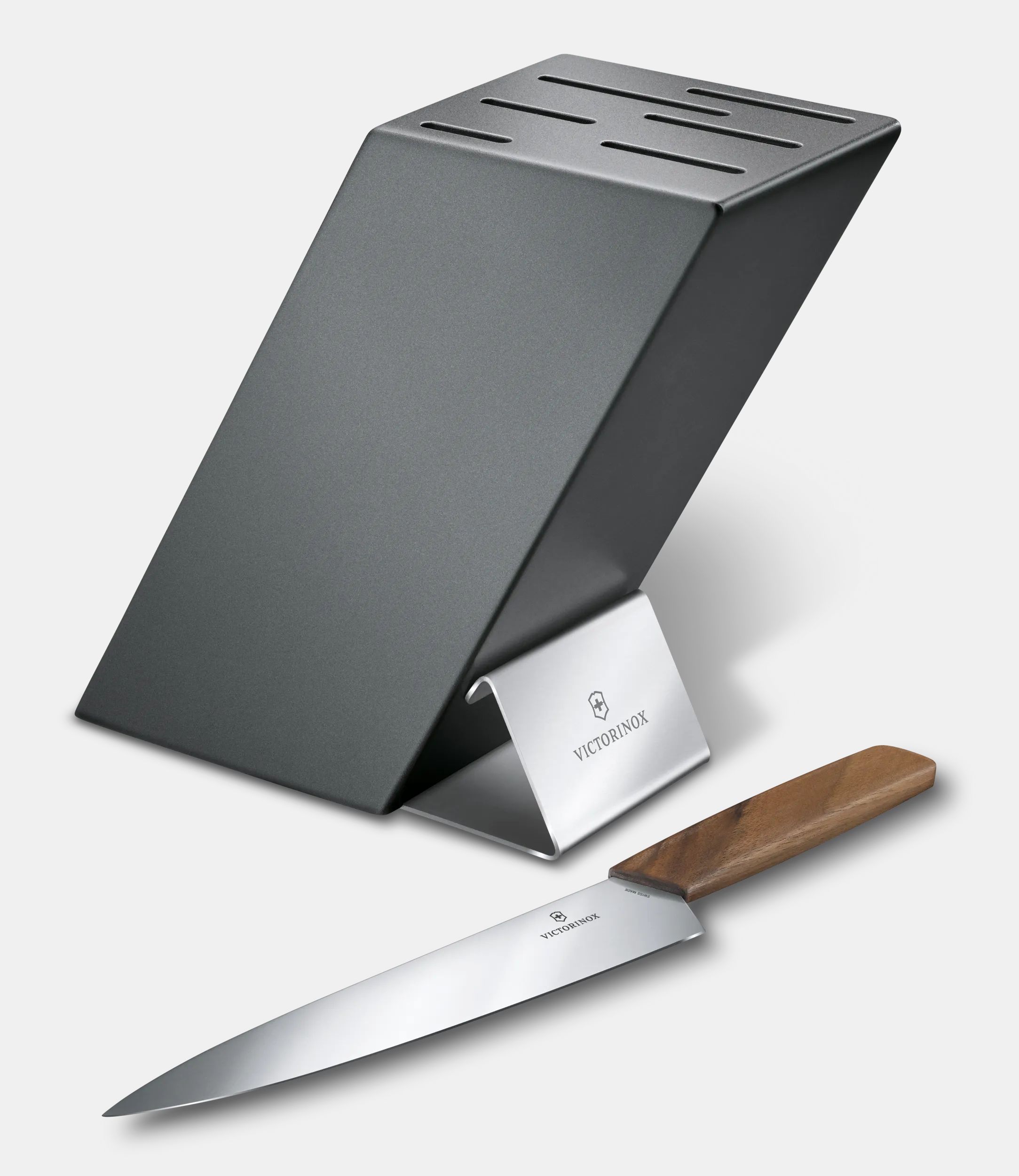 Swiss modern knife block deals