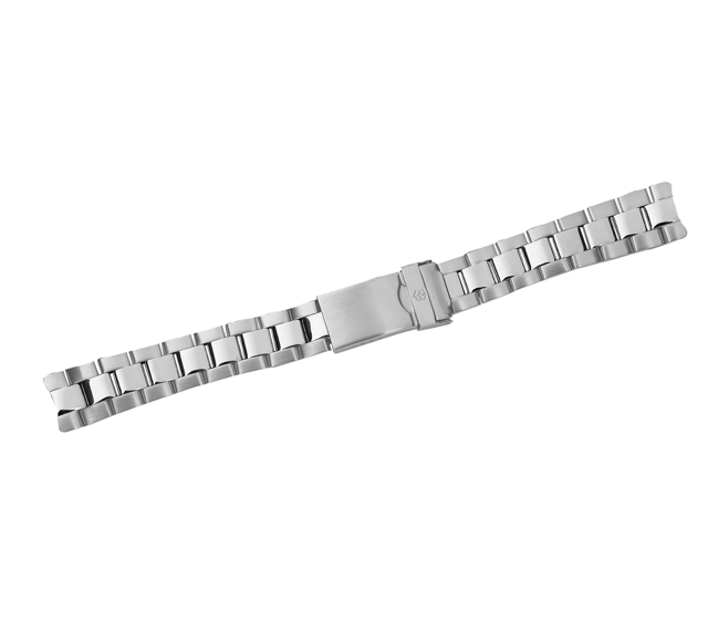 Officer's 1884 Rectangle - Stainless Steel Bracelet with Clasp-002473