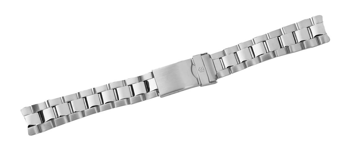 Officer's 1884 Rectangle - Stainless Steel Bracelet with Clasp-002473