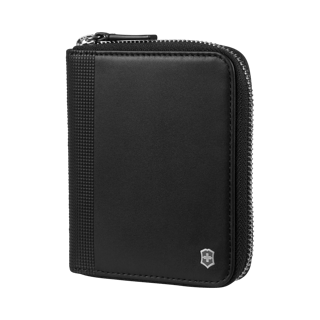 Victorinox Altius Alox Tri Fold Wallet in black 611574