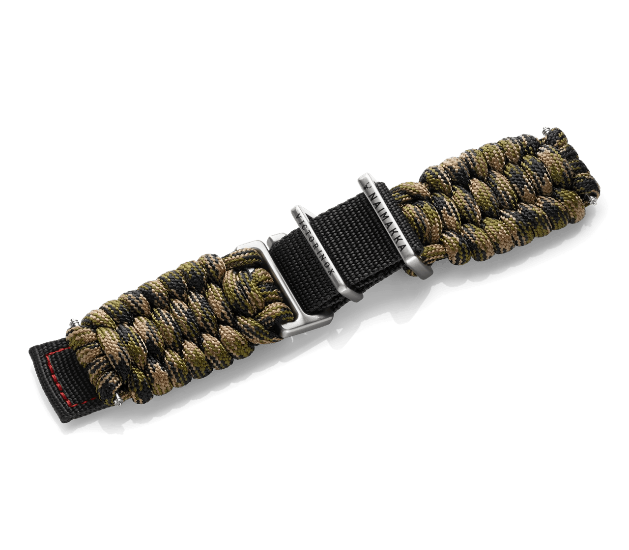 Green paracord strap with buckle - null