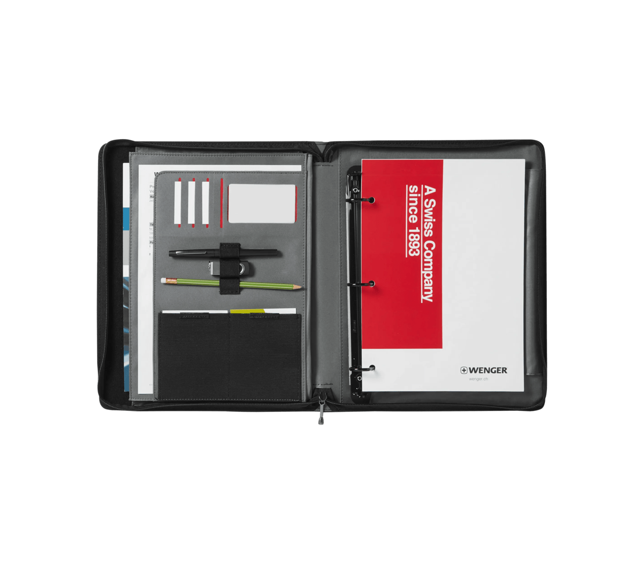 Venture Zippered Presentation Padfolio - 602614