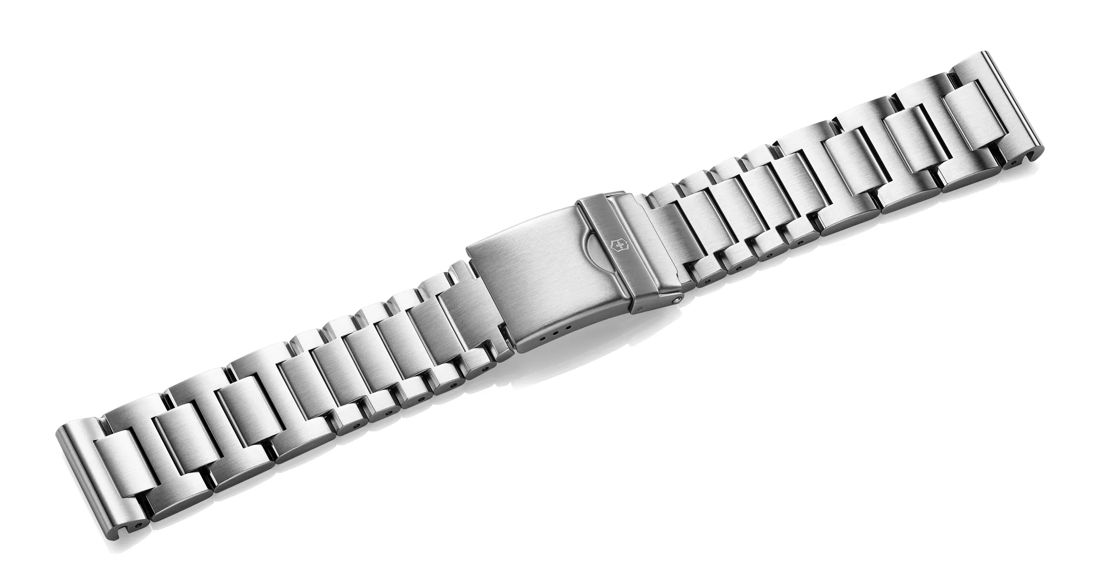 Metal bracelet with clasp-005528