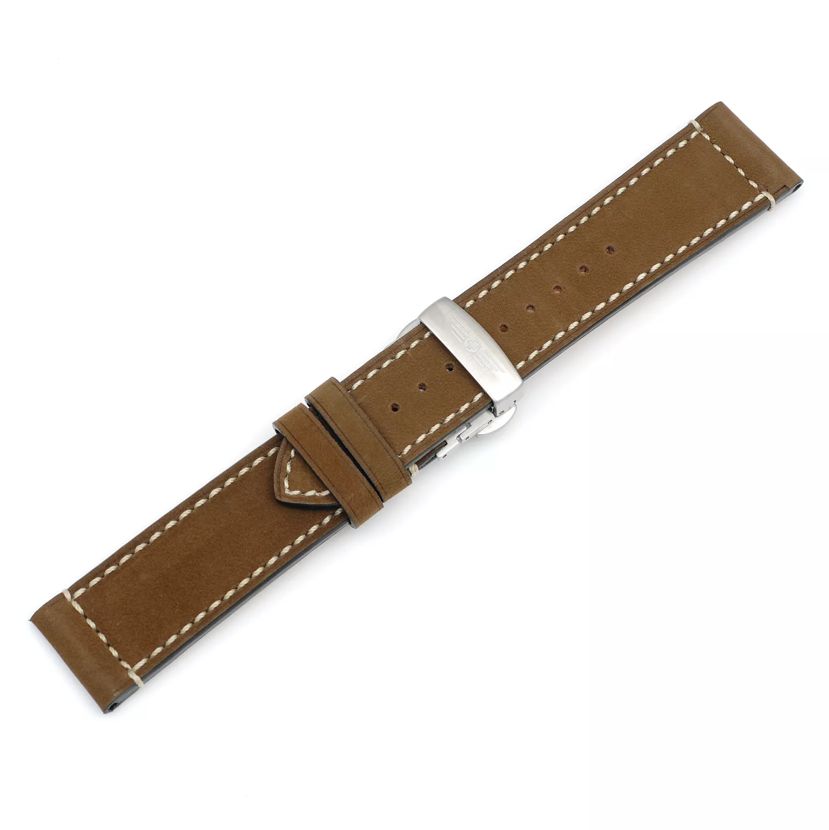 Airboss Mach 6 - Brown Leather Strap with Buckle-002102