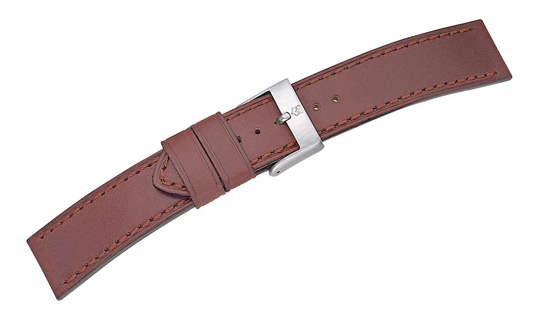 Ambassador XL - Brown Leather Strap with Buckle-001597