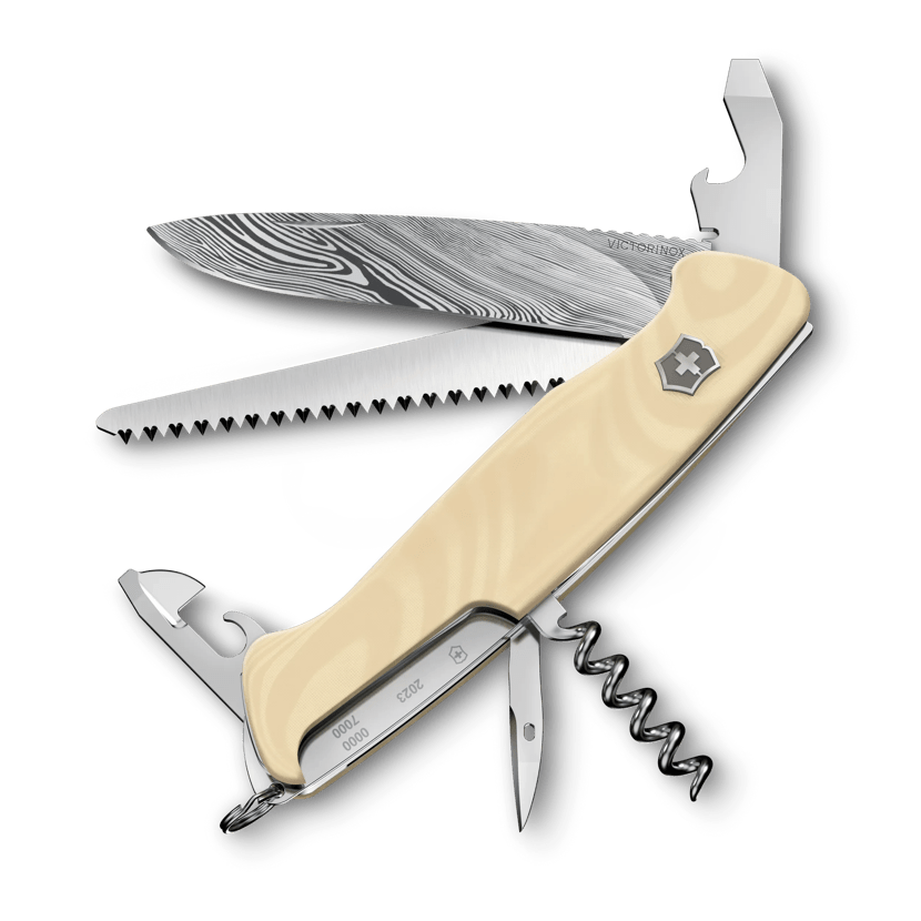 Victorinox Ranger 55 Mic Damast Limited Edition 2023 in beige