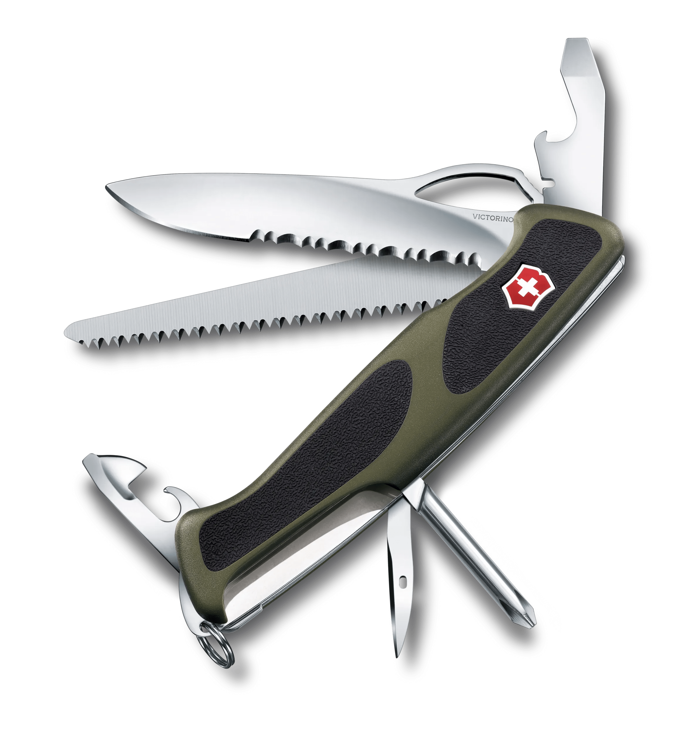 Victorinox レンジャー 178 MW グリップ グリーン／ブラック - 0.9663.MWC4