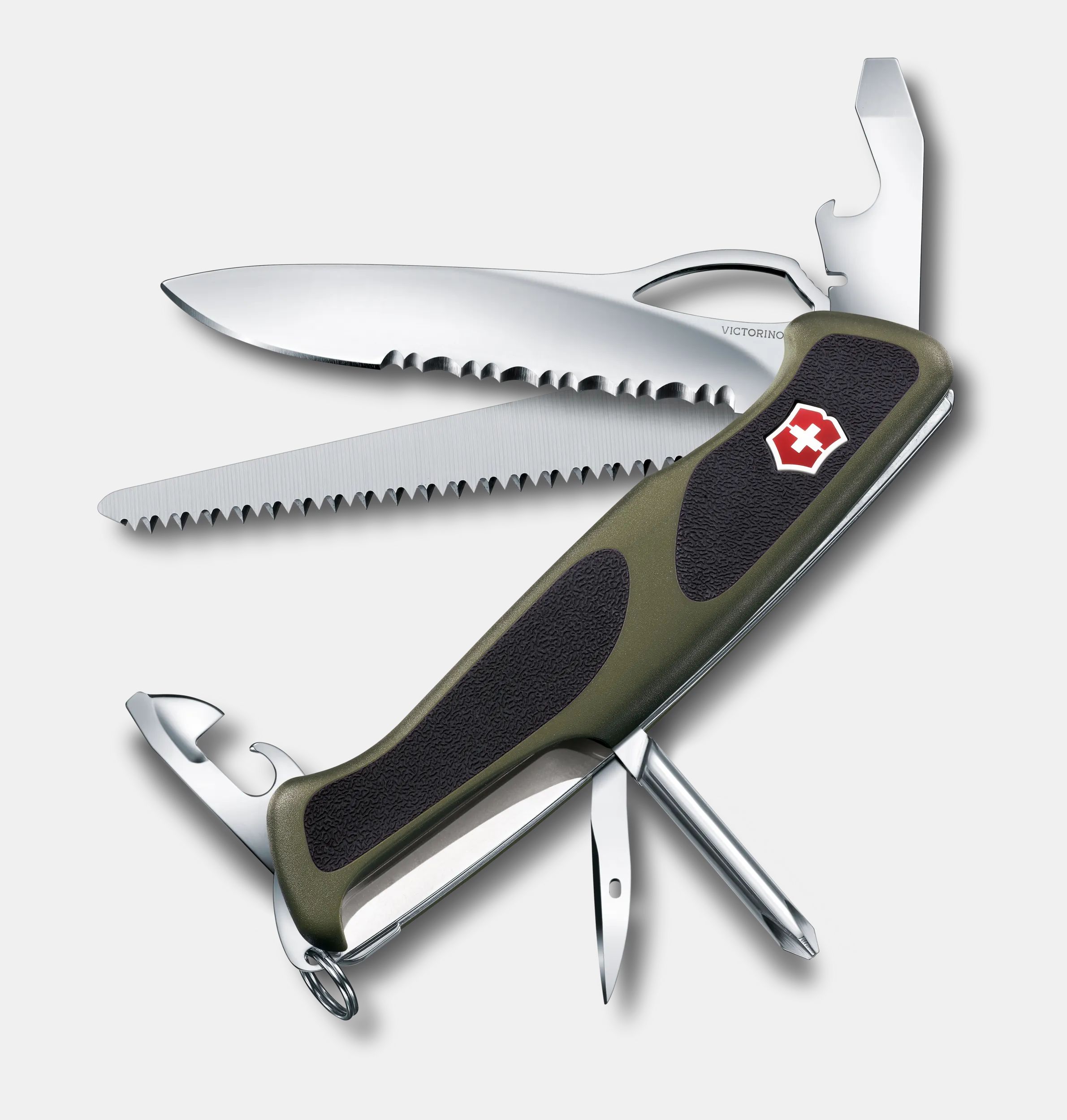Victorinox Ranger 178 MW Grip in green black 0.9663.MWC4