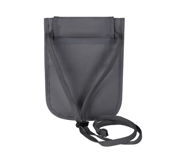Pochette Voyage Anti-RFID – Sac Cou Sécurisé Documents Multi-Compartiments Noir