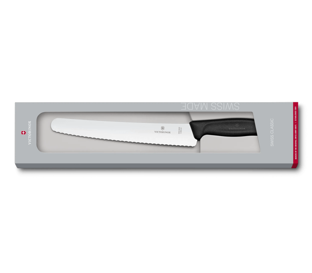 Cuchillo Swiss Classic para pan y pastelería-6.8633.22G