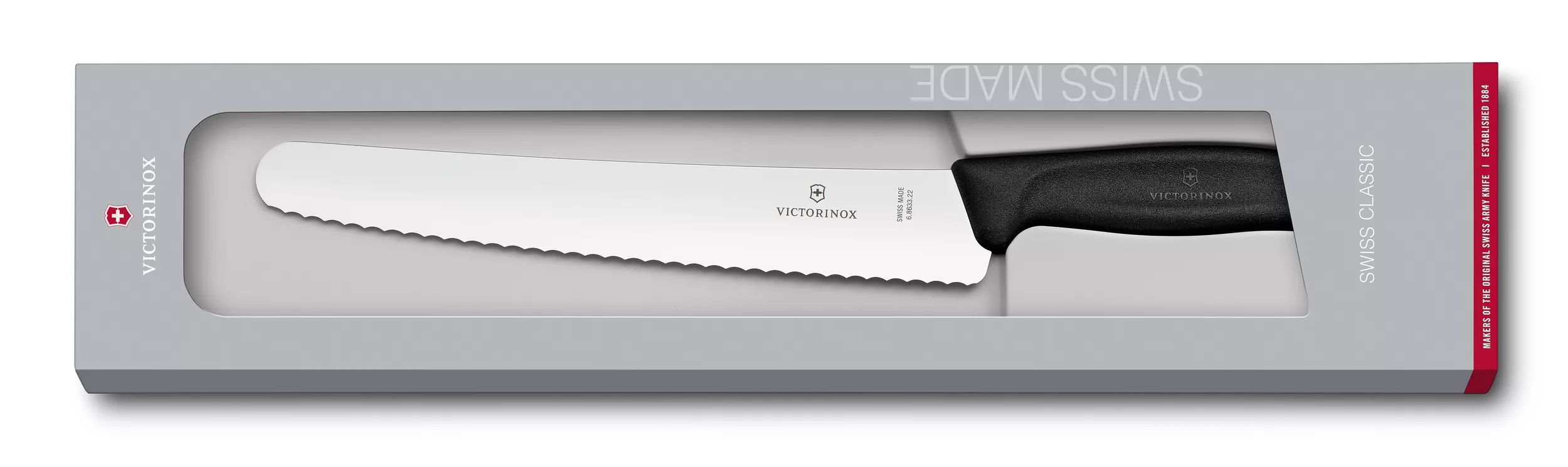 Cuchillo Swiss Classic para pan y pasteler&iacute;a - 6.8633.22G