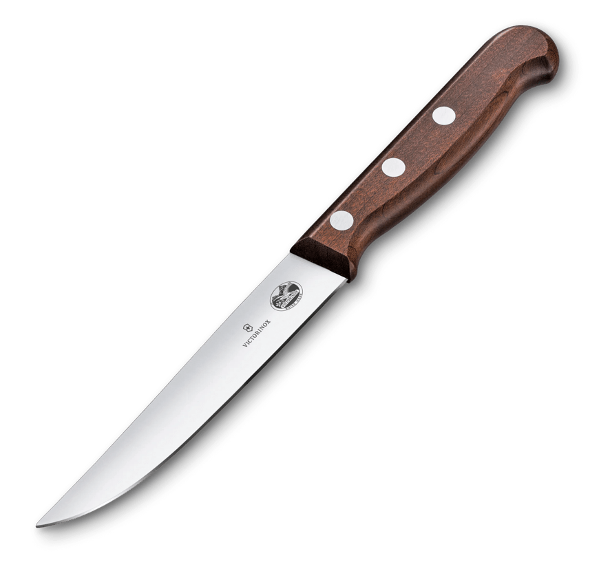 Victorinox swiss army cutlery rosewood straight steak knives hot sale