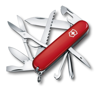 Victorinox Huntsman in red 1.3713