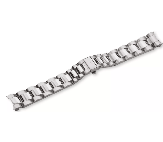 Metal  bracelet with clasp-002546